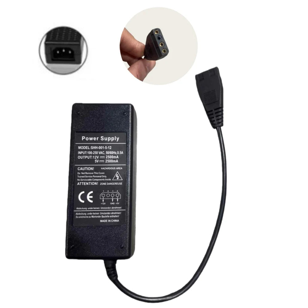 DIY Accessories 12V 5V 2A USB IDE SATA Power Supply Adapter Hard Qme 2point5A