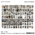 100pcs large size Ins Landscape Stickers Aesthetics Photographic pictures Deco scrapbooking Korea Stationery Supplies Sticker Qme 4