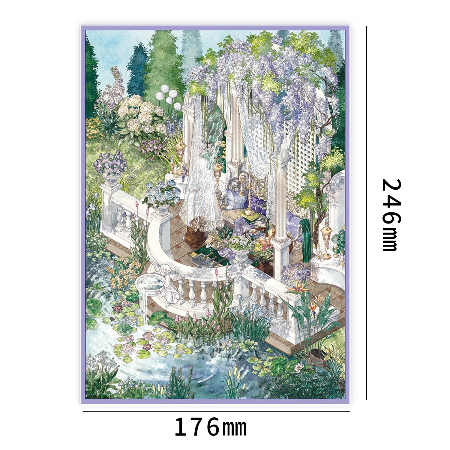 TIANZI Cartoon 3D Landscaping Stickers Miniature Scene DIY Kit 5/10 Pcs Cute Gift Hand Account Stacking And Pasting Cabin Scene Qme