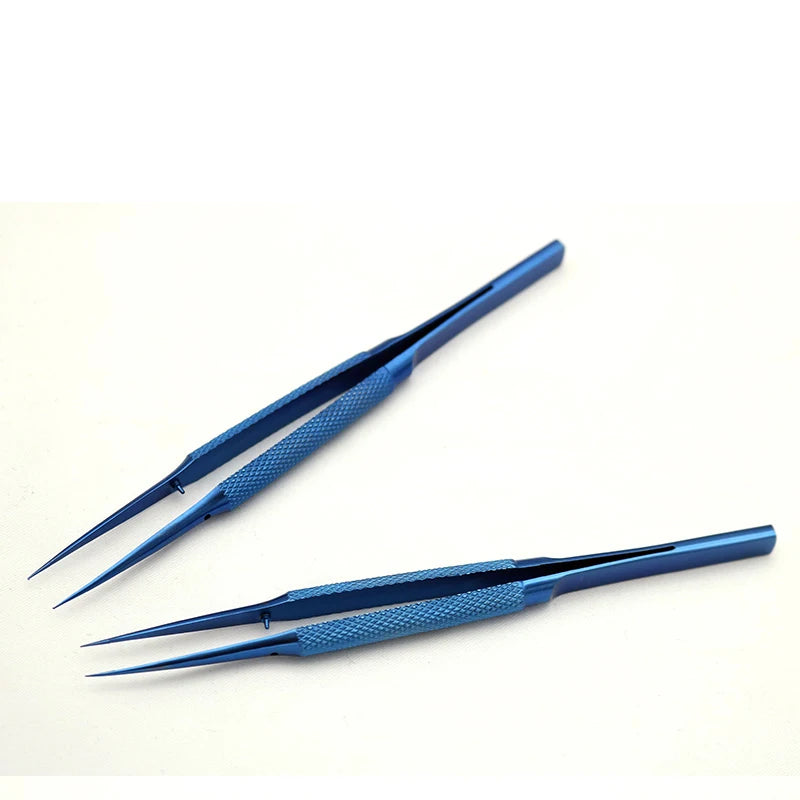 Ophthalmic Tools Striaght Curved Scissors Needle Holder Micro Forceps Qme