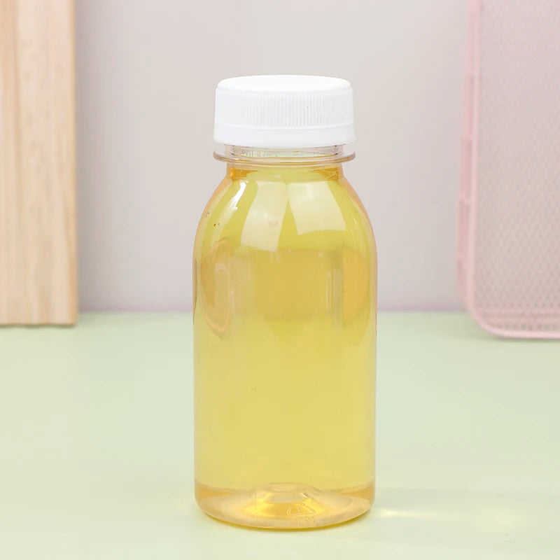Lid Portable Empty Water Bottles Transparent Kids Bottle Plastic Qme