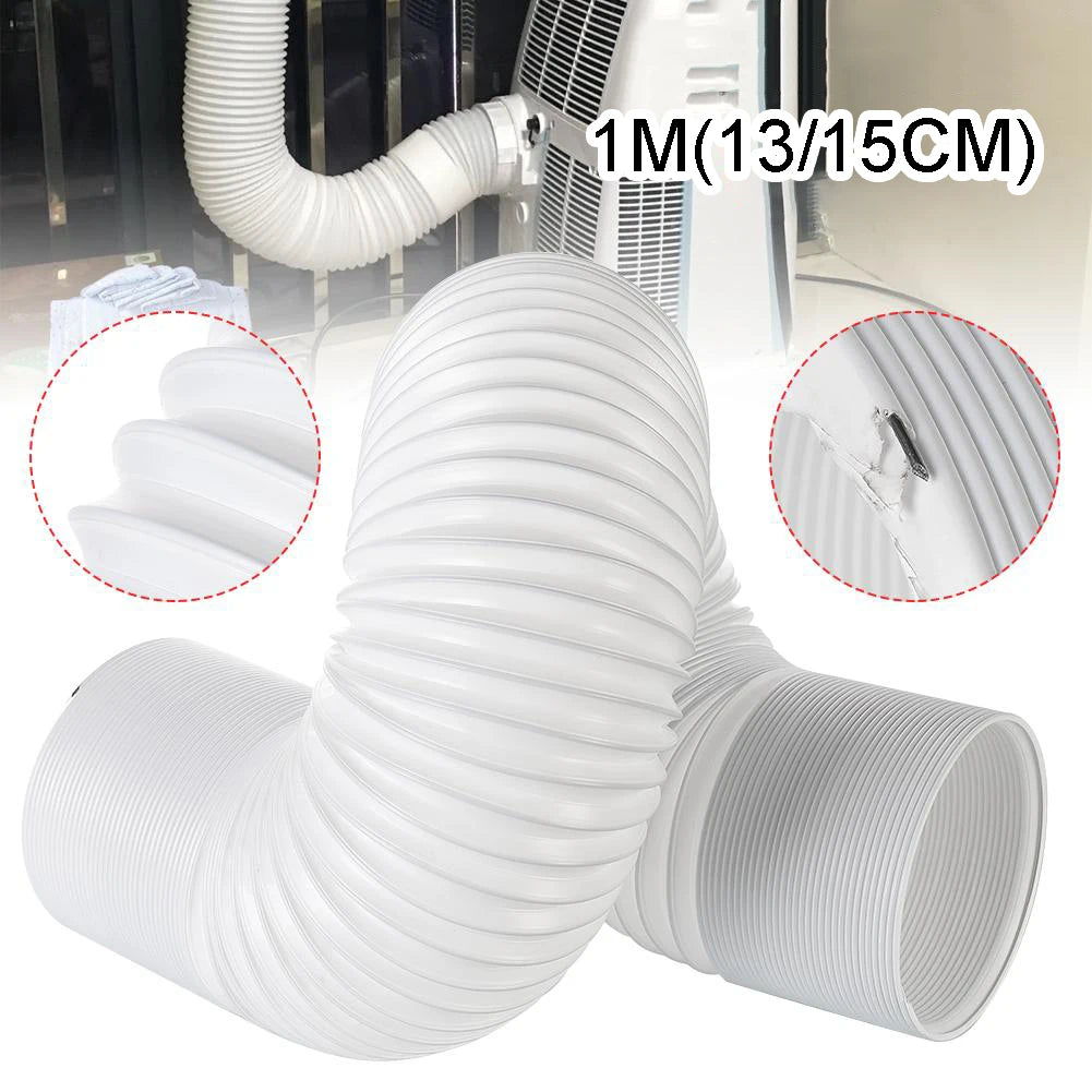Flexible Air Conditioner Duct Extension For Exhaust Pipe Replacement Suitable For Portable AC Units And Industrial Ventilation Qme