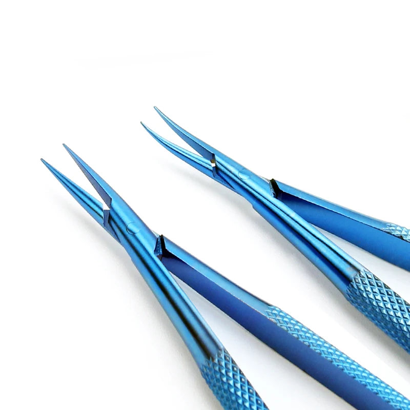 Castroviejo Needle Holders Titanium Ophthalmic Tweezer Dental Forceps Qme