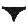 Breathable Sweet Ruffle Women's Panties Lingerie Luxury Underwear Low Qme Black S 1pc