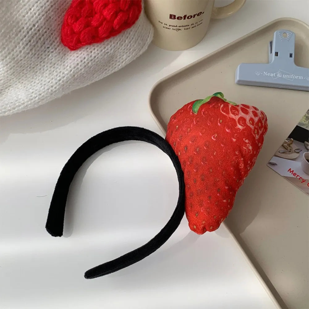 Fashion Kawaii Simulated Food Hair Hoop Korean Headwear Fruits Qme Style10