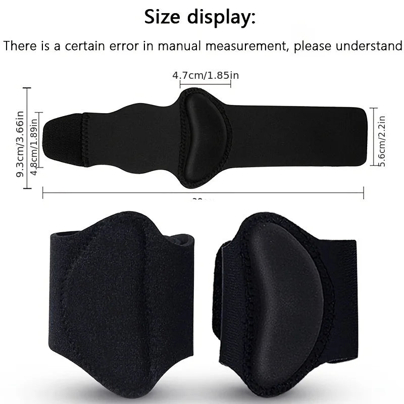 2pcs Unisex Compression Arch Support Brace For Men & Women, For Flat Feet High Arches Fallen Arches Qme