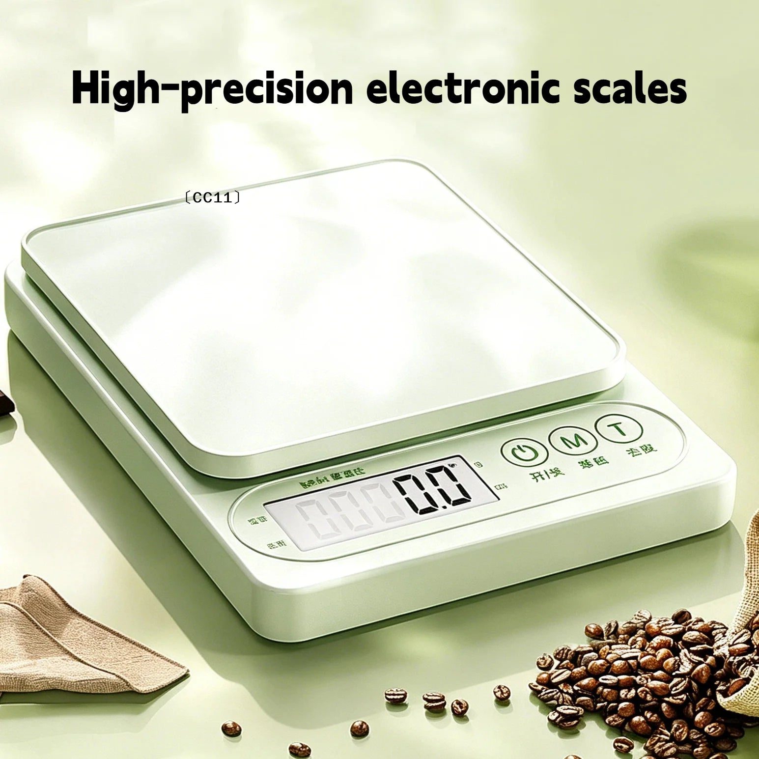 Digital Food Kitchen Scale Accuracy One Touch Tare Function Baking Qme