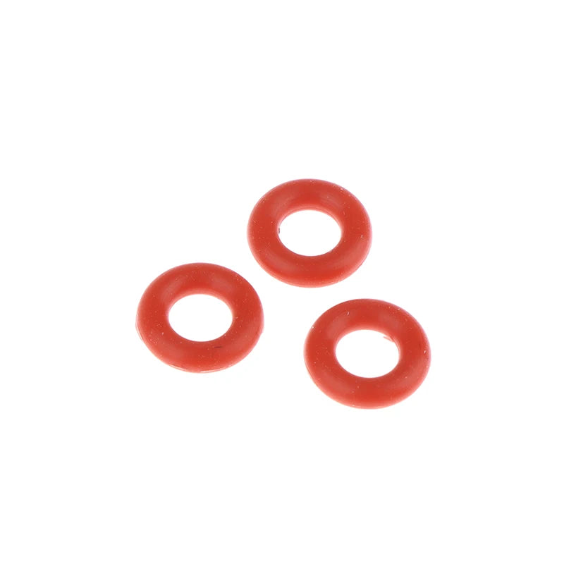 10Pcs O-rings Food Grade Silicone For Coffee Machine Pressure Tube O Sealing Washer Red VMQ Repair Box Assortment Kit. Qme