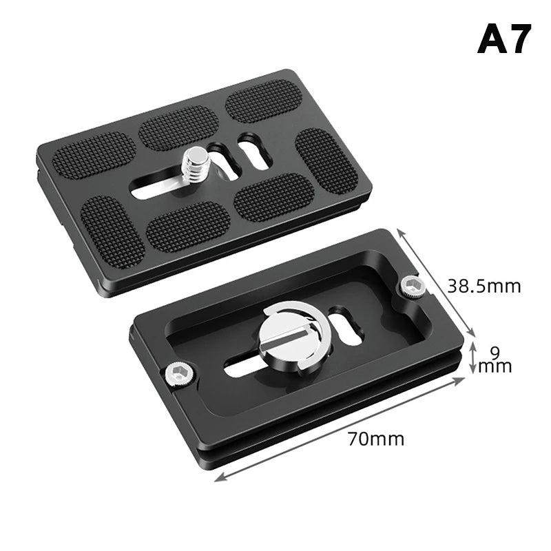 1 4 Screw Tripod Quick Release Adapter Aluminum Alloy Designed Qme A7