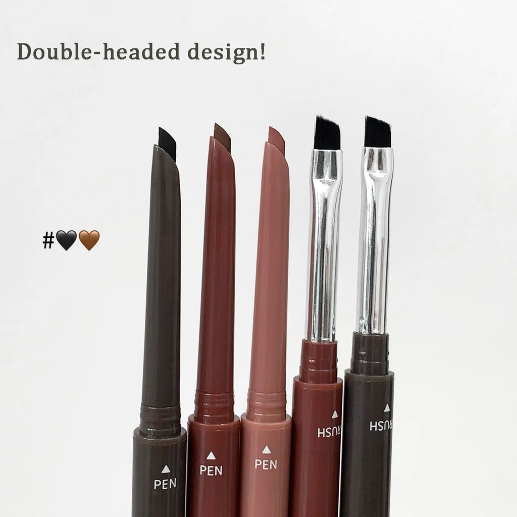 Curved Pink Brown Eyeliner Gel Pen Long-lasting Waterproof Ultra-fine Matte Smooth Quick Dry Aegyo-Sal Gel Eye Shadow Pen Makeup Qme