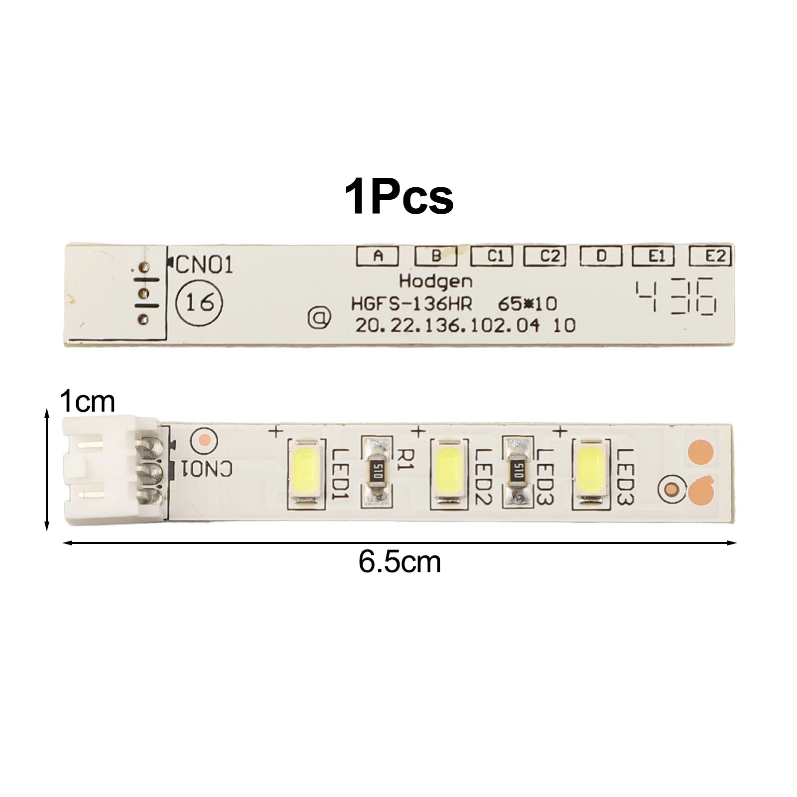 12V Refrigerator Light DA41-00519R Replacement Samsung LED Panel Home Qme
