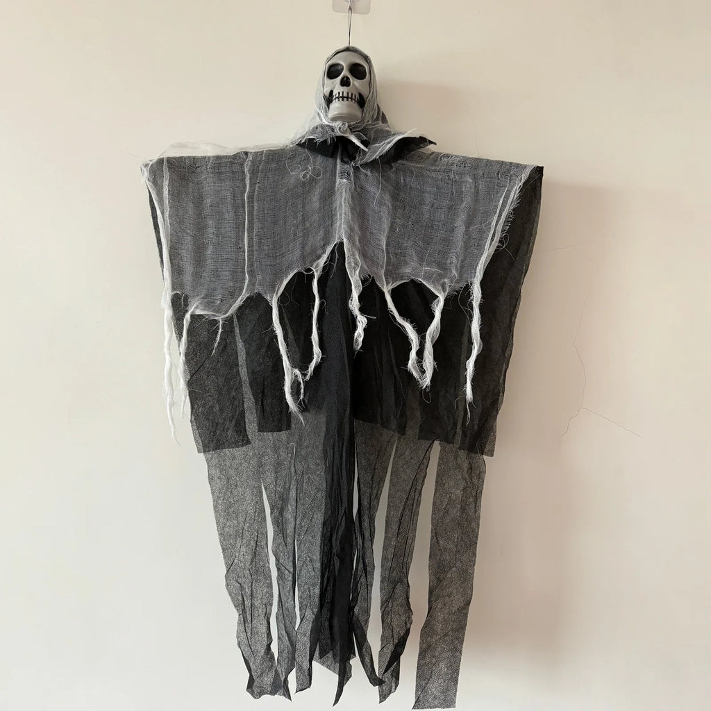 Creepy Scary Animated Skeleton Halloween Party Decoration Ghost House Skeleton Halloween Decorations Props Qme