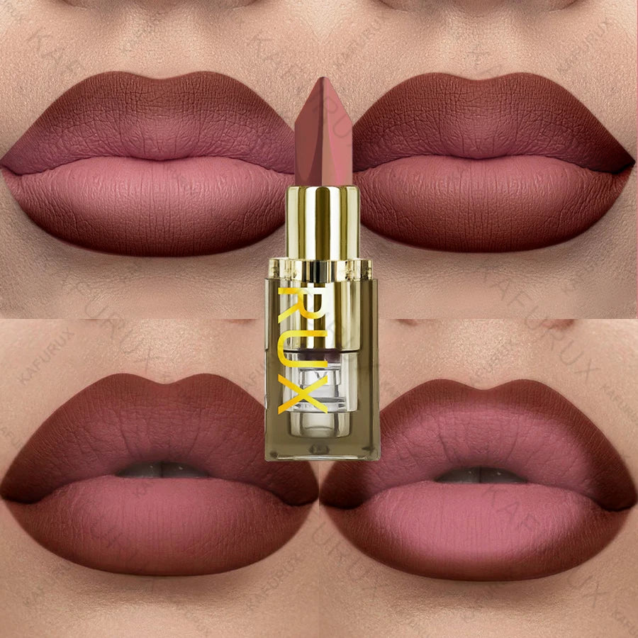 11 Two-tone Lipstick Purple Black Glitter Matte Lipsticks Makeup Easy Qme 101