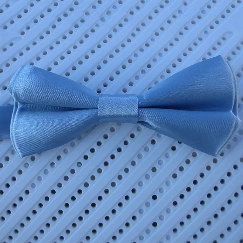 Bow Tie Men Bowtie Solid Fashion Butterfly Cravat Groom Banquet Party Qme rt-2