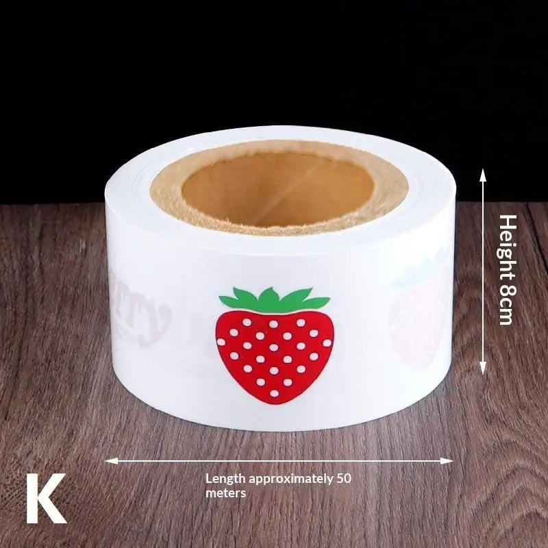 Cake Collars Cartoon Creativity Mousse Surround Film Acetate Collar Qme K