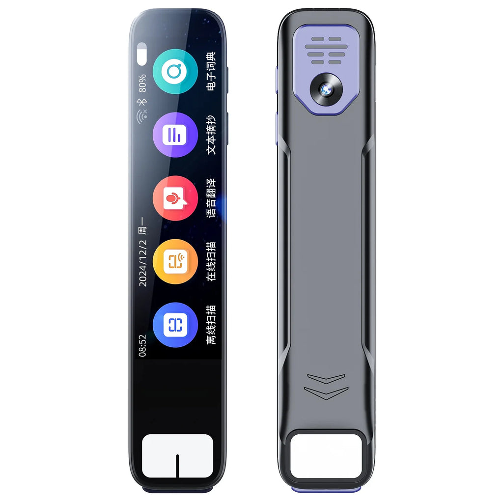 Language Scanner Pen Smart Scanner Pen Language Translator Electronic Dictionary English Learning Scanning Pen Built in Battery Qme as show