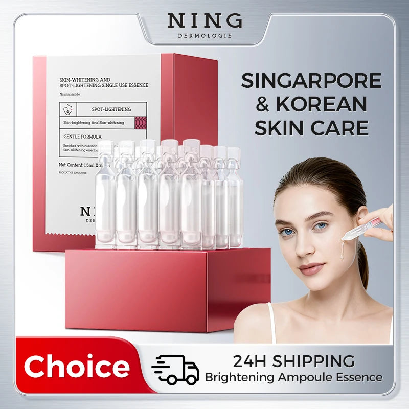 NING Whitening Spot Lightening Essence Niacinamide Brightening Serum Qme