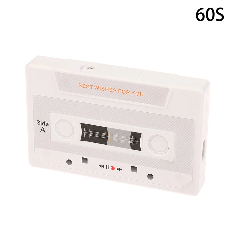 Creative Plastic Voice Recording Cassette Tape 60 300 Seconds