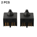 2PCS Replacement Push Button Switch For Angle Grinder 100 Polisher Accessory Power Tools Parts Accessories Qme Default Title