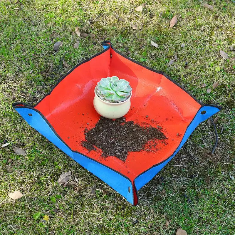 Succulent Potting Mat Portable Gardening Plant Repotting Waterproof Qme