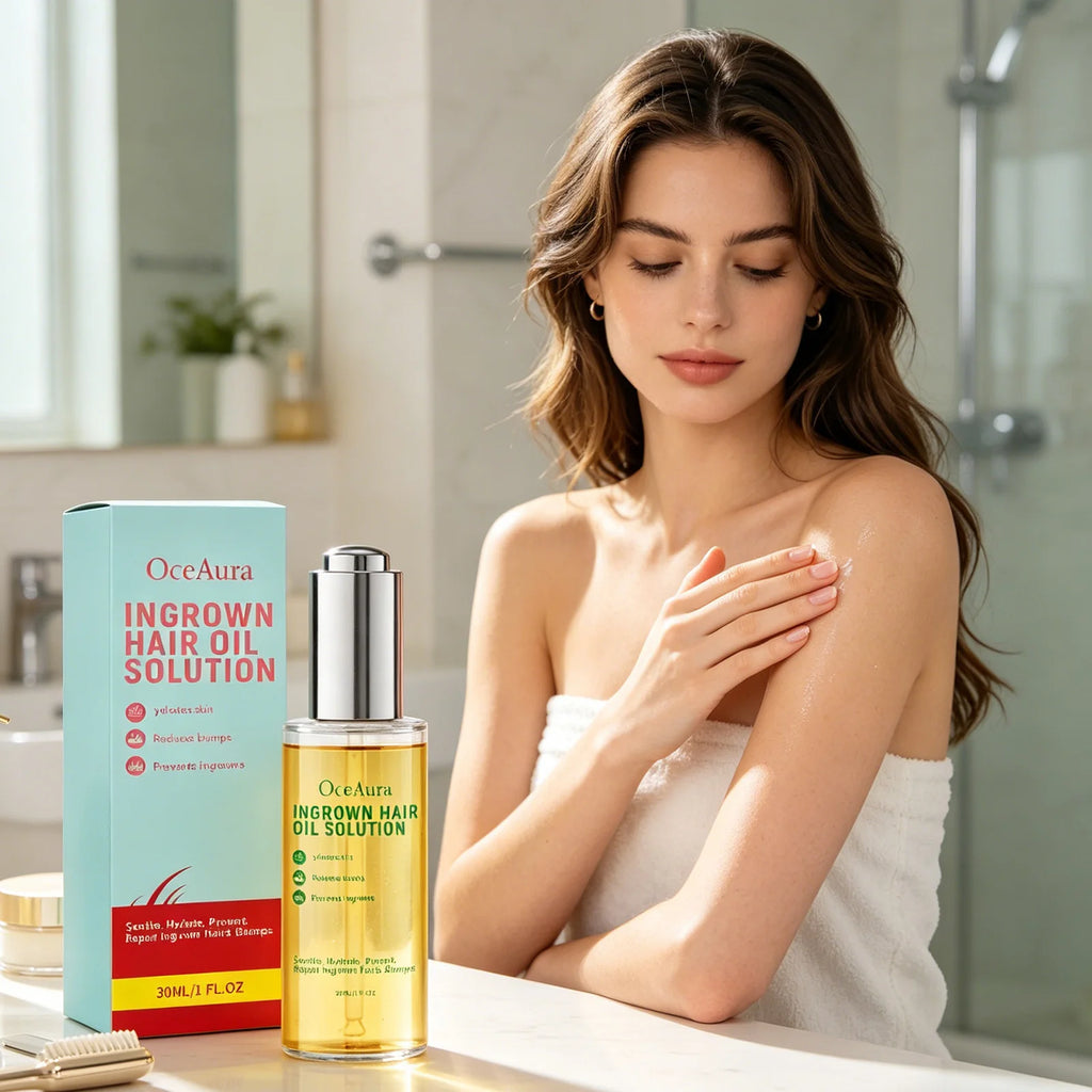 Oceaura Body Care Oil After Hair Removal Reduce Bumps Soften Cuticles Qme