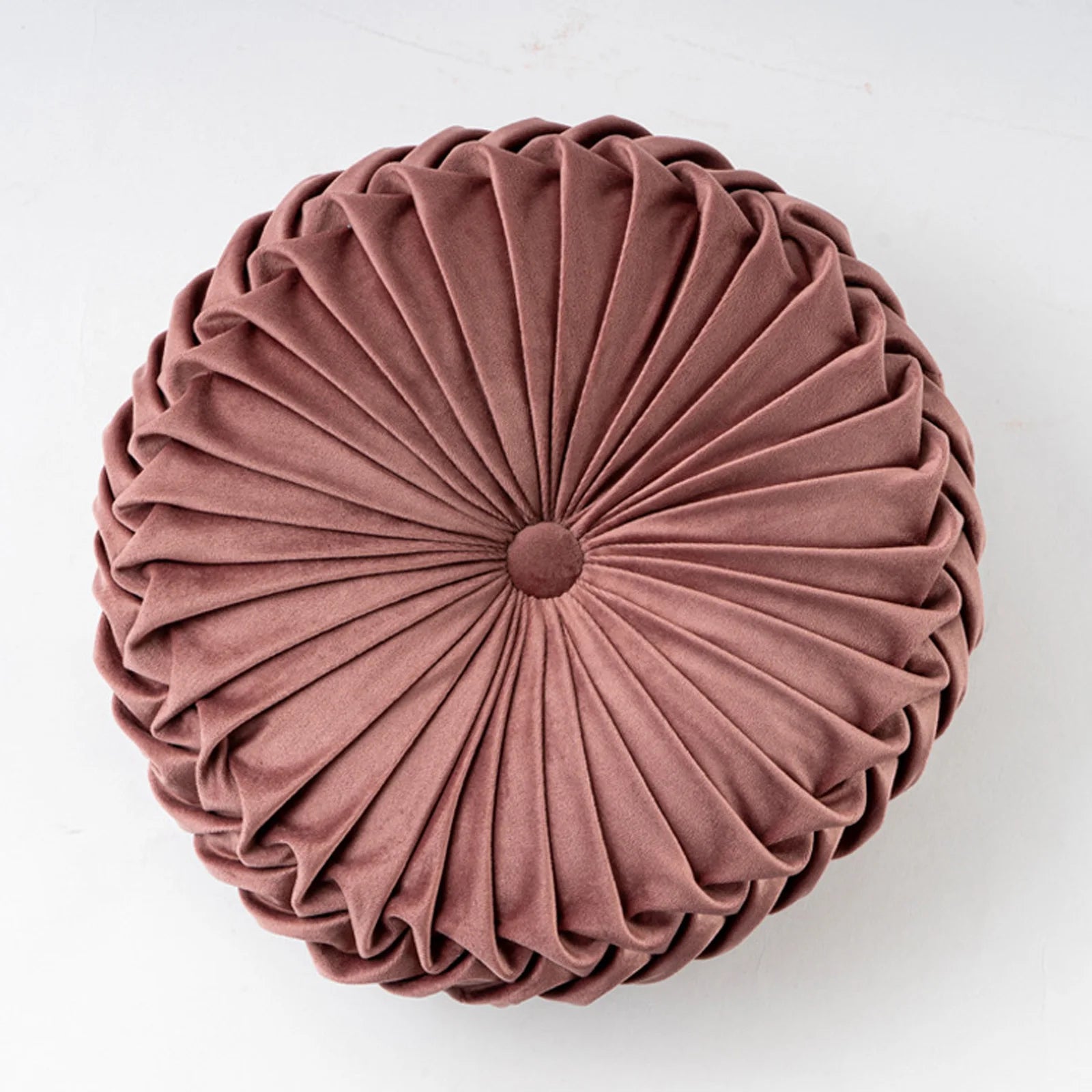 35cm Round Shaped Pillow Solid Color Drifting Window Tatami Cushion Thickened Soft and Comfortable Chair Cushion Home Sofa Decor Qme Other Light Brown