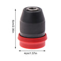 Quick Connect Drill Chuck Keyless Hand Electric Adapter Change Qme 1PC