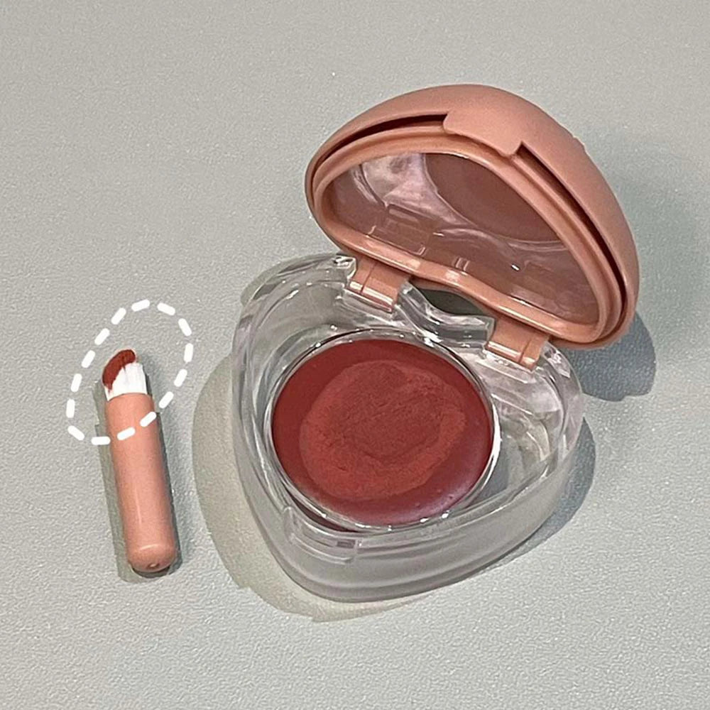 HERORANGE Lip Cheek Dual-purpose Mud Lipstick Natural All-match Matte Qme