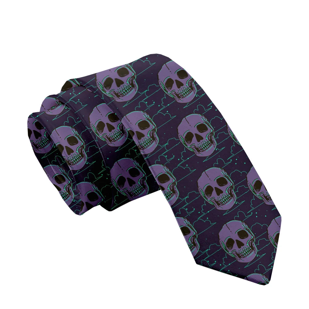 Fashion Skull 3D Printed Tie Art Design Personality Adult Wide Qme style9