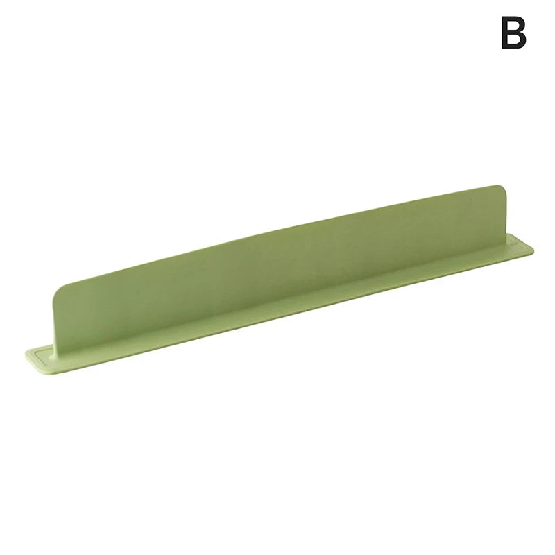 1 PCS Silicone Sink Splash Guard With Suction Cup Sink Baffle Splash Guard Splash Protector For Kitchen Island And Bathroom Qme B Green