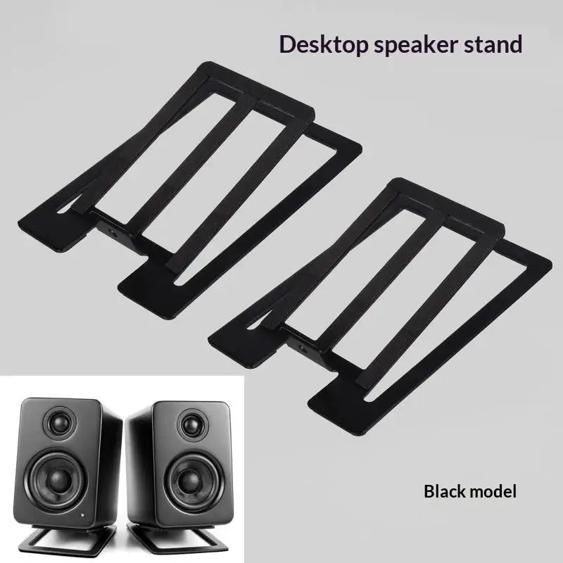 Enhance Spatial Sound Effects Shock Absorption Desktop Speaker Stand Qme