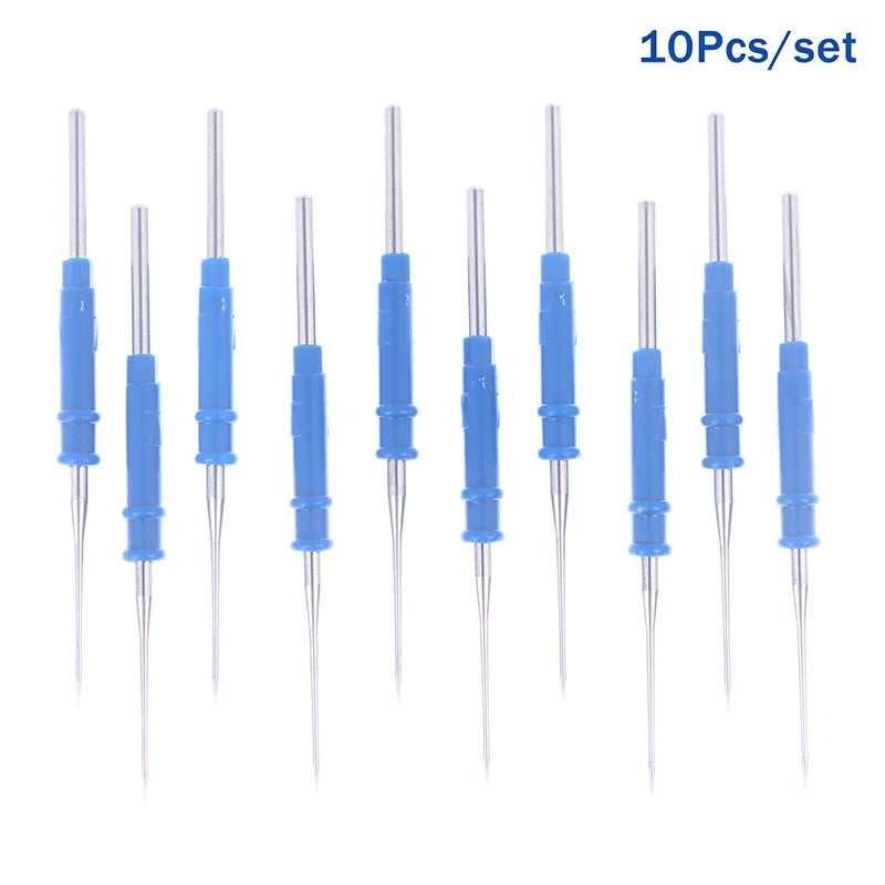 10Pcs ESU Pencil Tip Electrocoagulation Device Electrosurgery Blade Electrode Needle Electrode. Qme B 10PCS