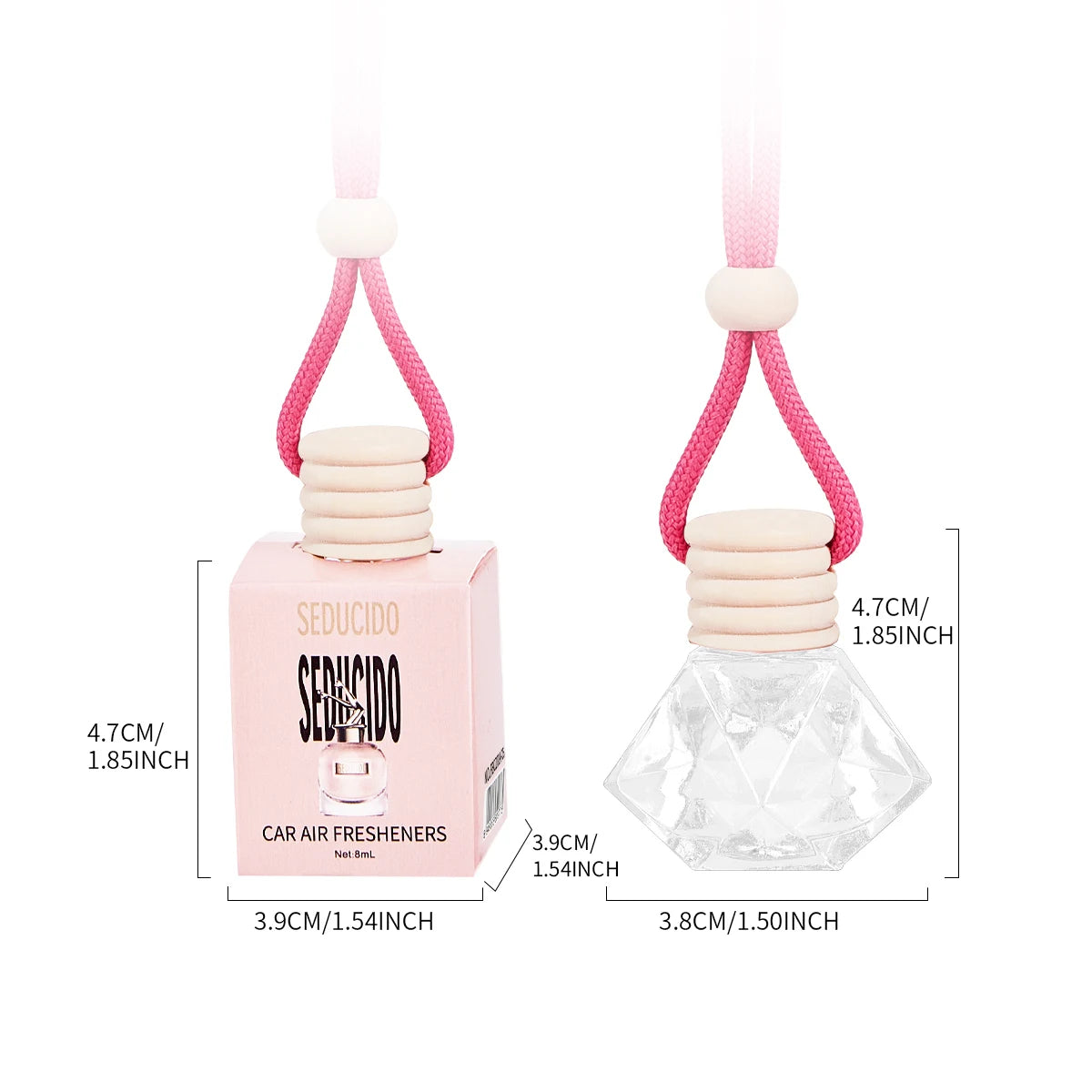Car Air Fresh Fragrance Lasting Natural Flower Perfume Diffuser Mild Qme