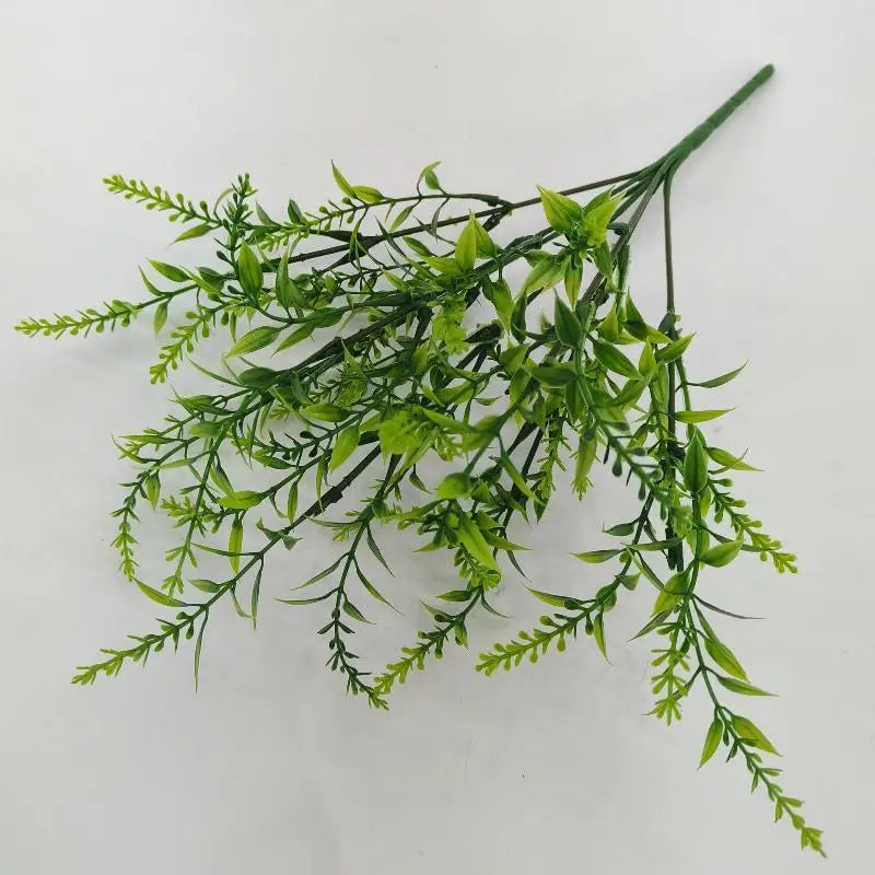 1Pcs Bridal Bouquet Household Products 34cm Artificial Flower Plastic Lavender Fake Plant Wedding Home Garden Decoration Qme A12