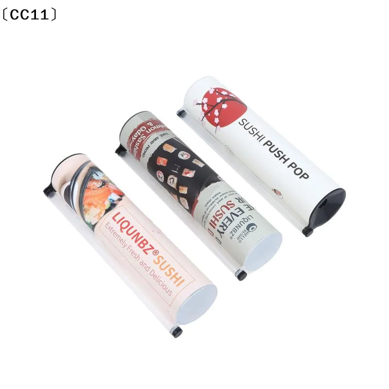 Food Grade Sushi Paper Tube Push Mold Quick Maker DIY Roller Home Qme