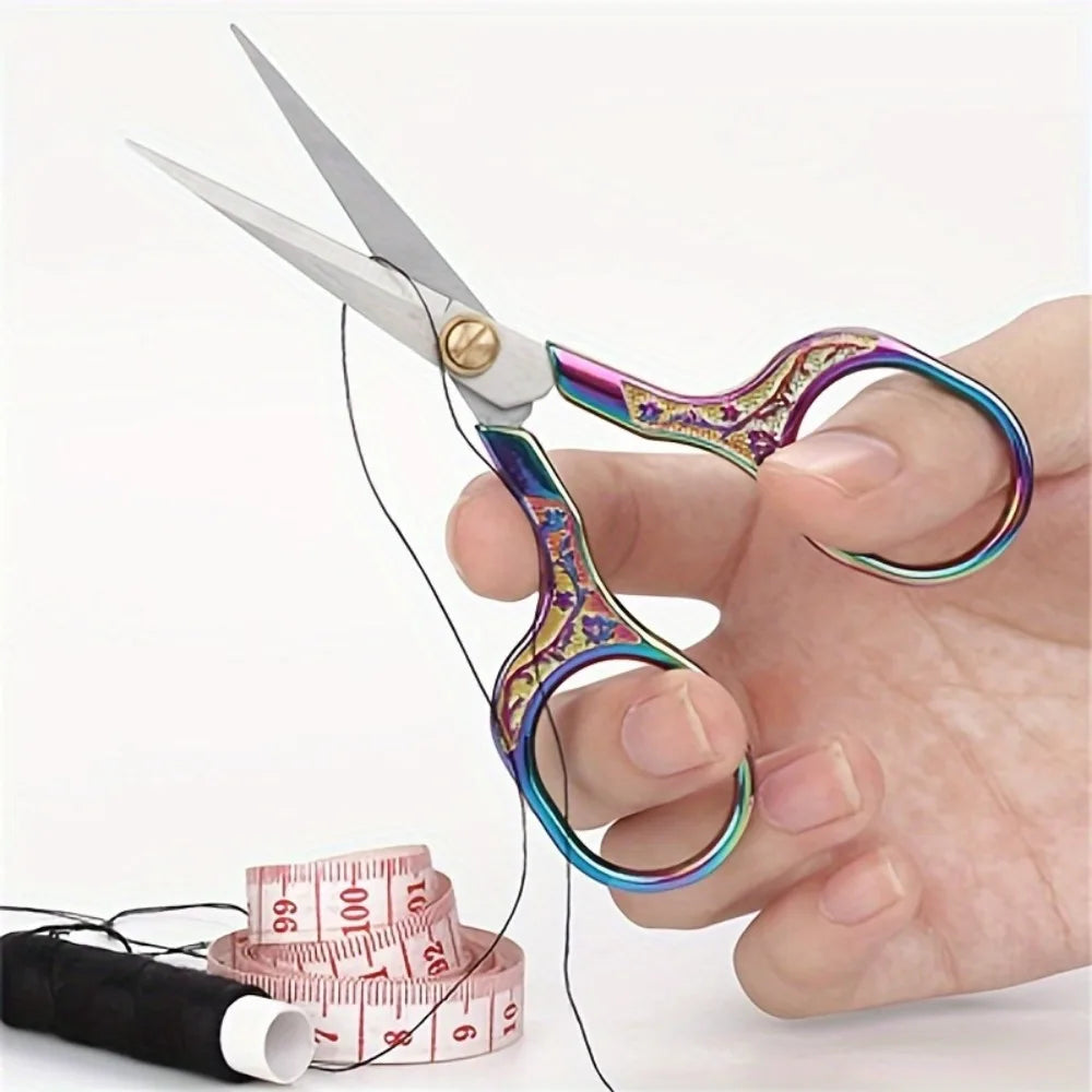 Small Sewing Scissors Sharp Embroidery Crochet Scissors, Accessories Yarn Fabric Scissors for Needlework Arts & Crafts DIY Tools Qme