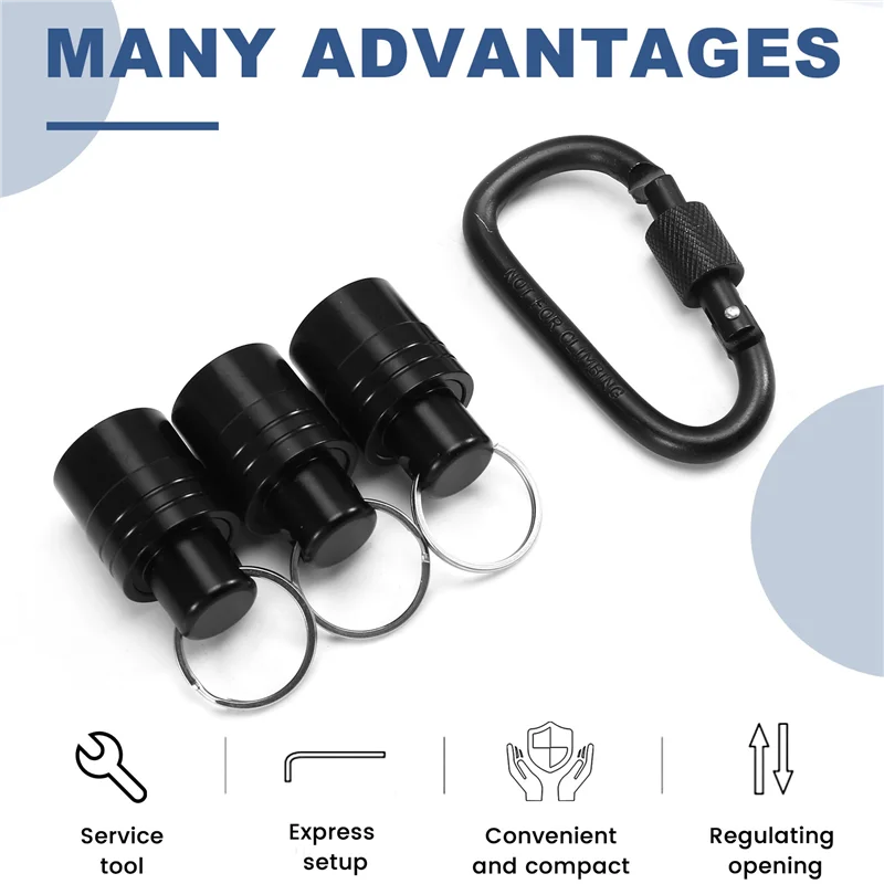 A02F-6 PCS SDS Shank Bits Holder Keychain Quick-Change Extension Bar Drill Bit Holder Quick Change Connect Rod Tool Set Qme Black