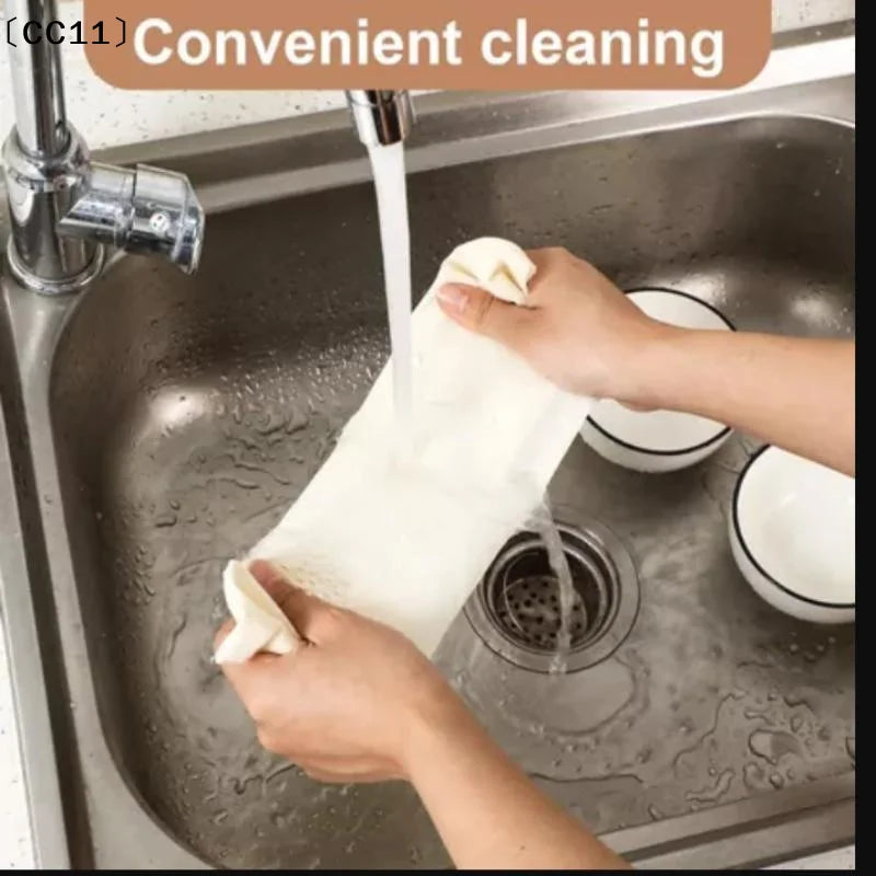 3 Bag Cotton Filter Cloth Food Grade Reusable Cheese Soy Milk Coffee Qme