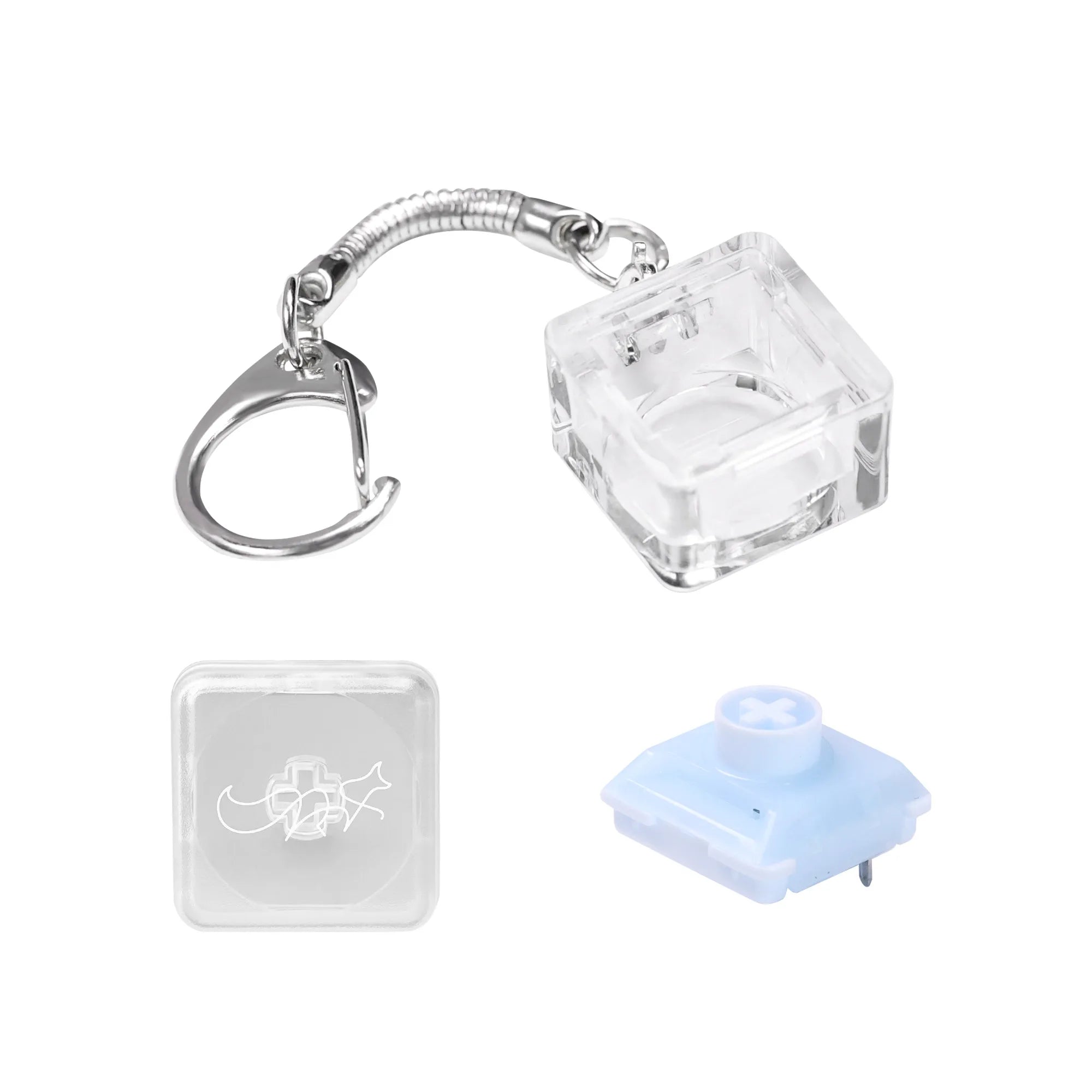 12 Kind Finger Button Anti-stress Toy Acrylic Mechanical Keyboard Keycaps Office Decompression Calming Children Adults Unzip Top Qme winter
