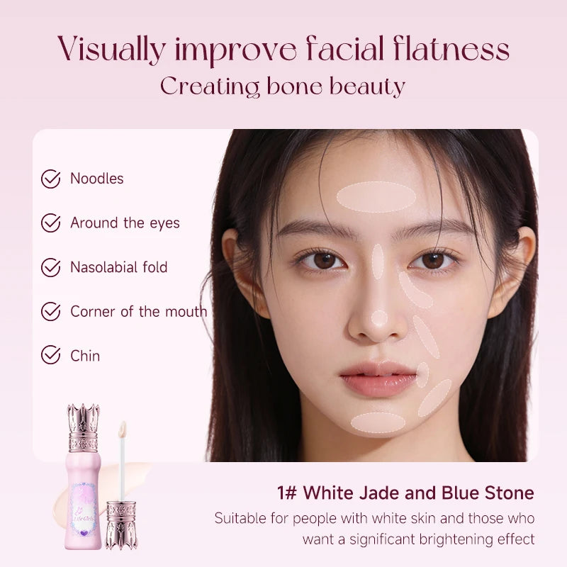 Brightening Concealer Liquid Natural Highlighter Moisturizing Qme