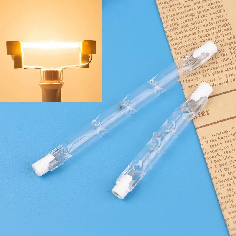 1-Pack J R7S Halogen Bulb 360 Beam Angle Perfect Ceiling Cabinet Desk Qme