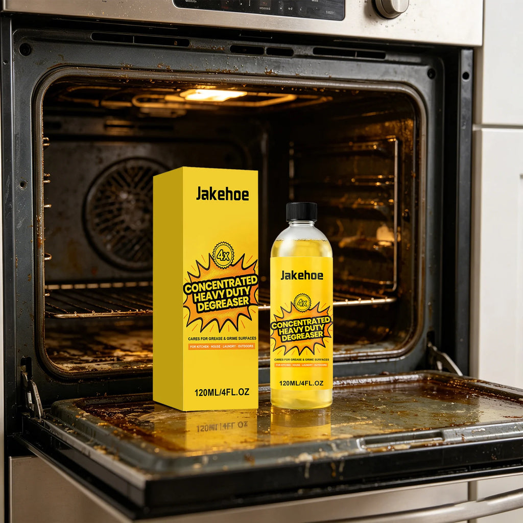 Concentrated Heavy Duty Degreaser Removing Tough Grease Stains Polishing Restore Luster Multi-functional Stoves & Ovens Cleaner Qme