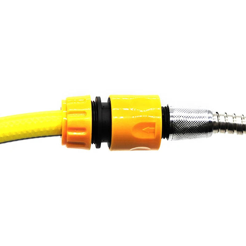 2Pcs 1/2" BSP Threaded Tap Adaptor Garden Water Hose Quick Pipe Connector Fitting Garden Irrigation System Parts Wholesale. Qme