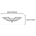 Flaming Heart Tattoo Sticker Waterproof Temporary Tattoo Passionate Sexy Design for Women Abdomen Chest Qme BG-067