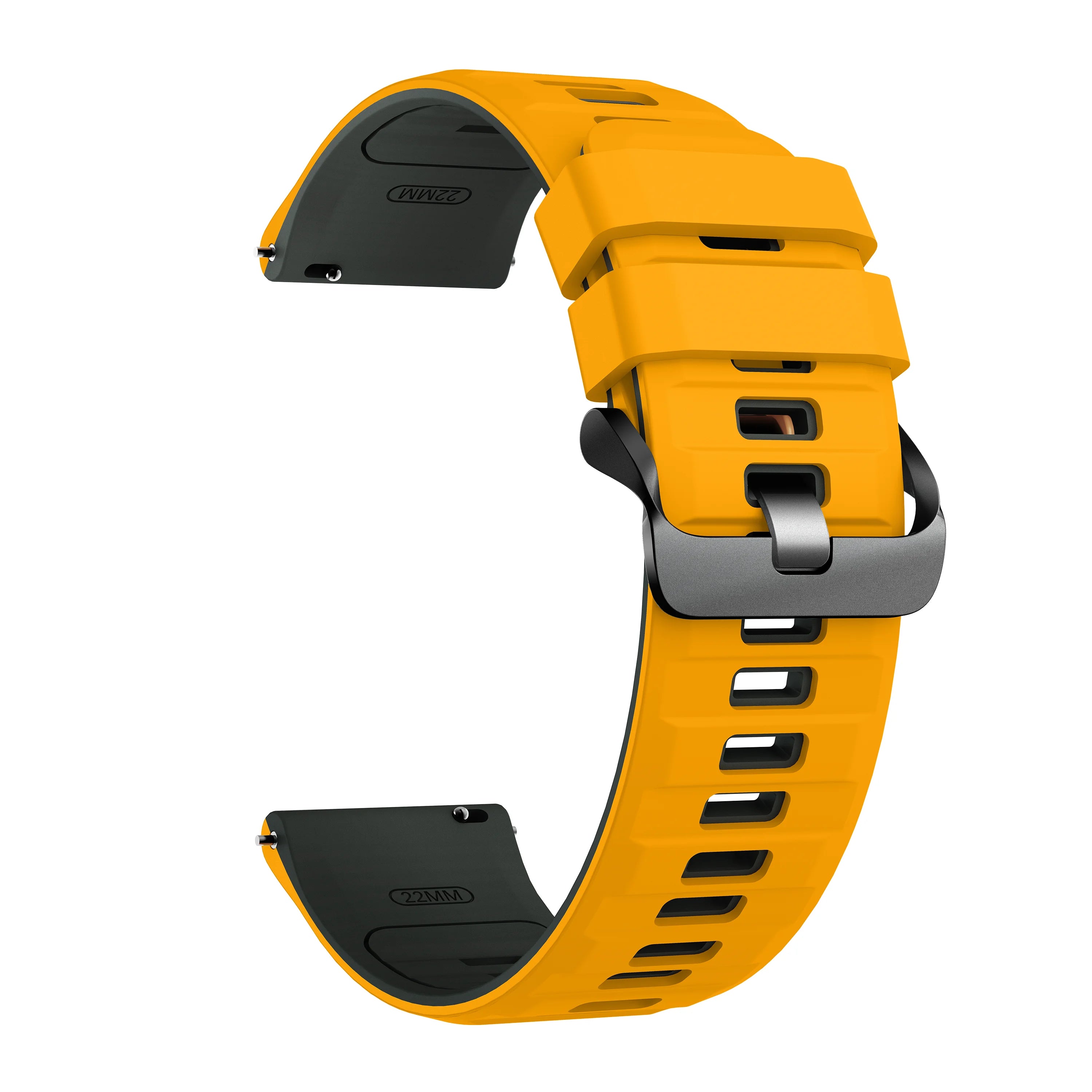 22mm Silicone Strap For OnePlus Watch 3 2 2R Sports Replacement Wristband Bracelet For OPPO Watch 4 Pro X X2 Band Correa Qme Yellow Gray 22mm Universal