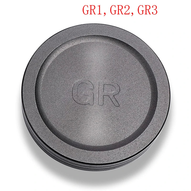 Durable Metal Lens Cap Cover Protector Ricoh GR3x GR IIIx III II Qme onesize
