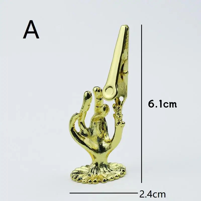 1/4PCS Incense Stick Holder Mini Lotus Fragrance Clip - Incense Burner Cones Censer Teahouse Sandalwood Coil Home Decor Qme A
