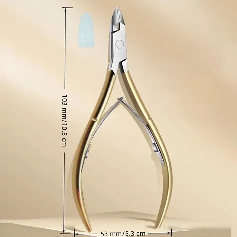 Durable Stainless Steel Cuticle Nipper Manicure Pedicure Clippers Qme A8