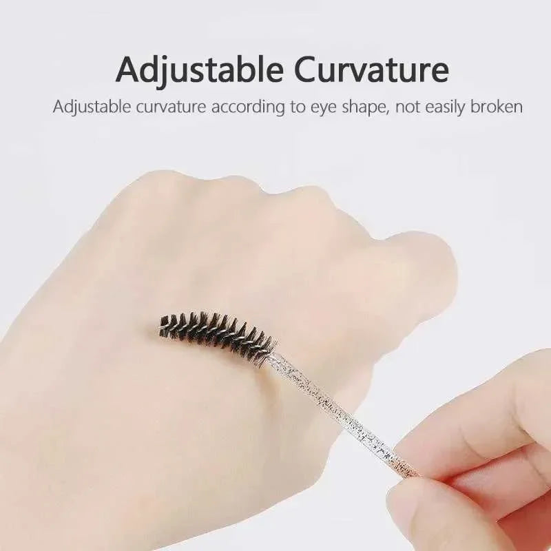 Disposable Mascara Wands Eyebrow Spoolies Brush Eyelash Extensions Qme