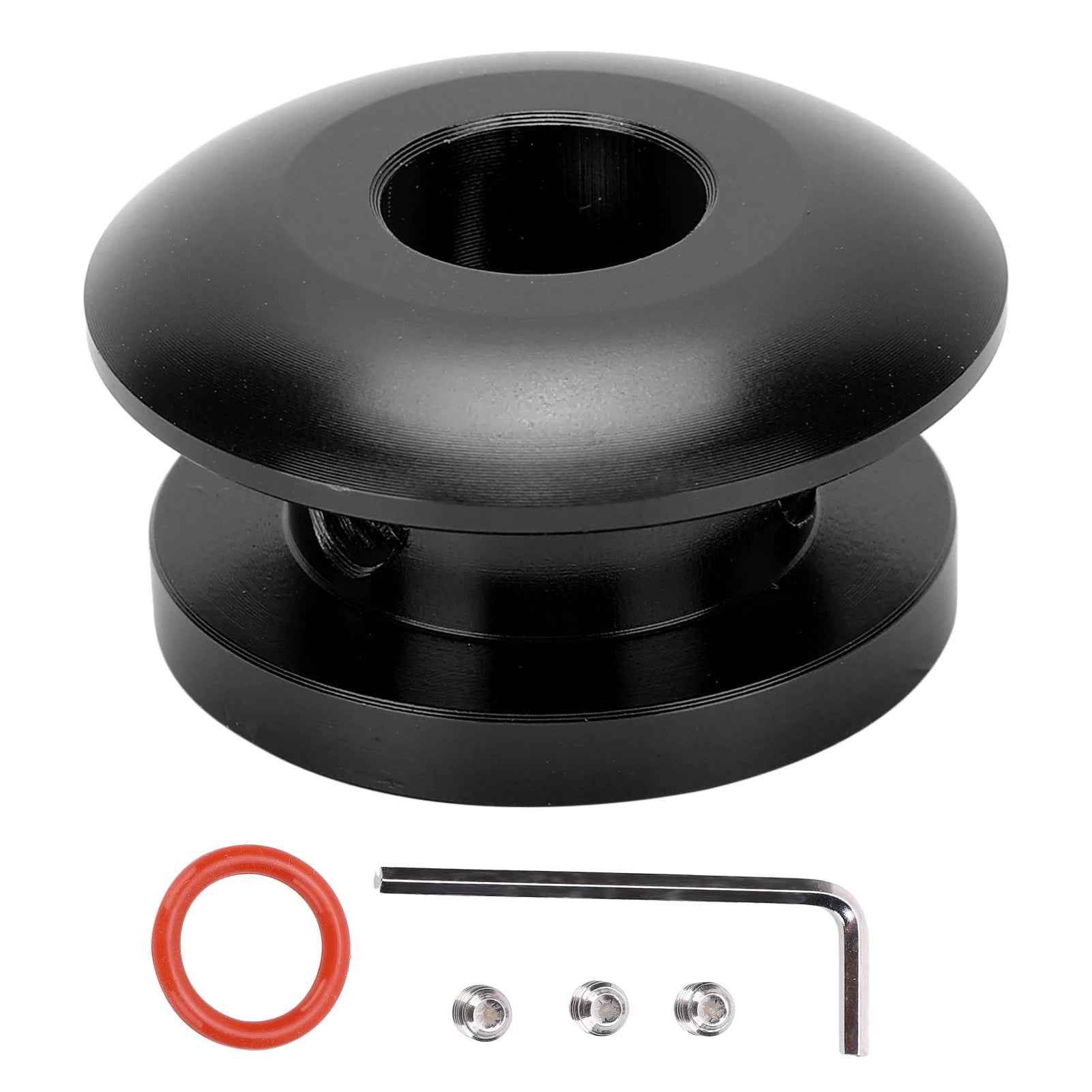 Shift Head Limiter Shift Knob Boot Retainer Limiter Shifter Shifting Head Buckle Stopper for Car Shift Knob Stopper Qme black